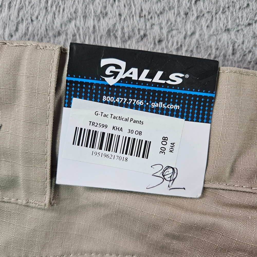 NEW Galls G-Tac Tactical Pants Men Size 30 x‎ 32  Khaki